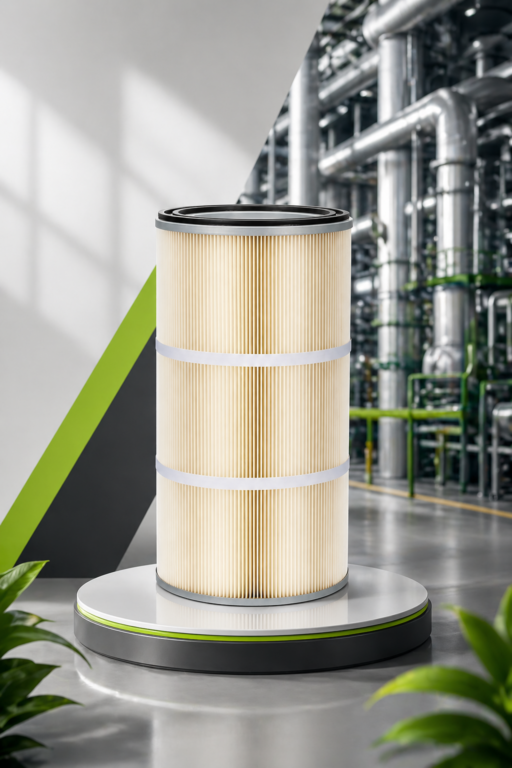 Bottom loading cartridge filter